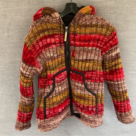 kyber Sweaters - Kyber Wool Striped Jacket women’s